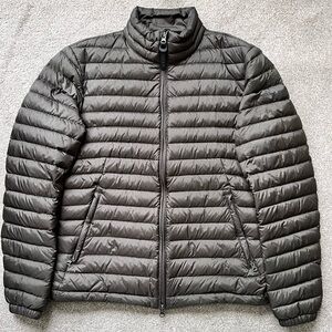 Mens Woolrich Duck Down Lightweight Insulated Puffer Jacket Size Small EUC